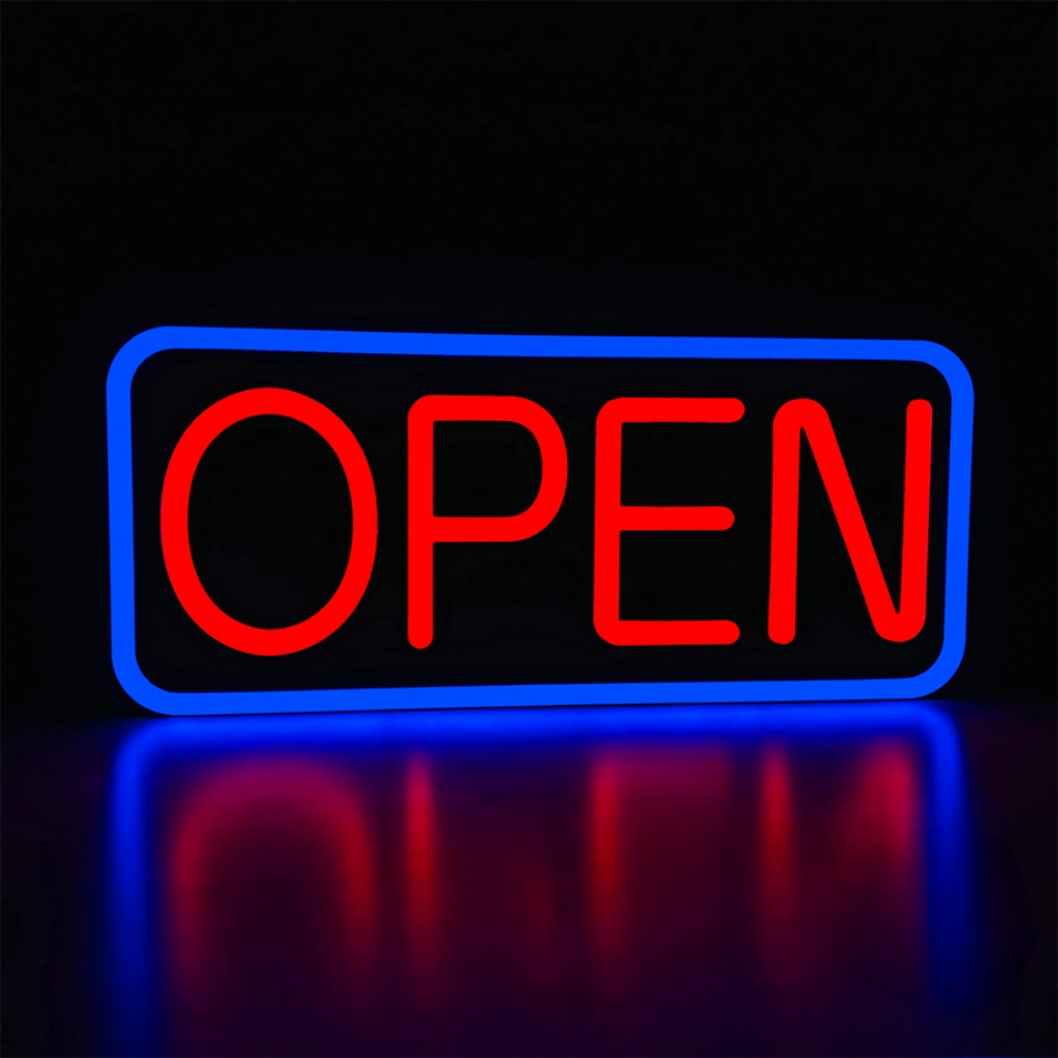 Open LED Neon Sign w/ Remote Control (21.2" x 10")