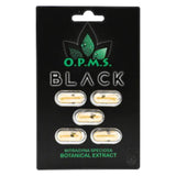 OPMS Kratom Black Capsules - Display of 10 (MSRP $19.99 - $39.99 Each)