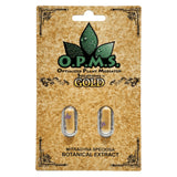OPMS Kratom Gold Capsules - Display of 10 (MSRP $19.99 - $39.99 Each)
