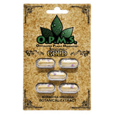 OPMS Kratom Gold Capsules - Display of 10 (MSRP $19.99 - $39.99 Each)