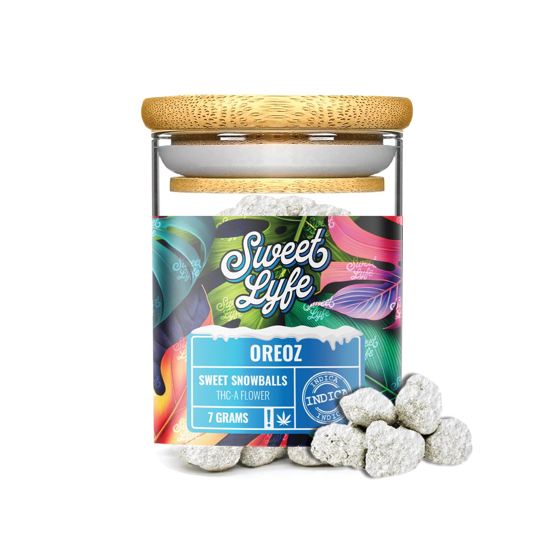 Sweet Lyfe Sweet Snowball THC-A Flower 7g Jar (MSRP $44.99)