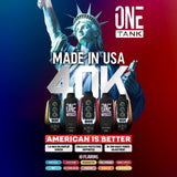 One Tank 40K Puffs Disposable Vape - Display of 5
