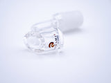 Tsunami Glass 4mm Water Pipe Quartz Banger - Display of 12 (MSRP $15.99 Each)