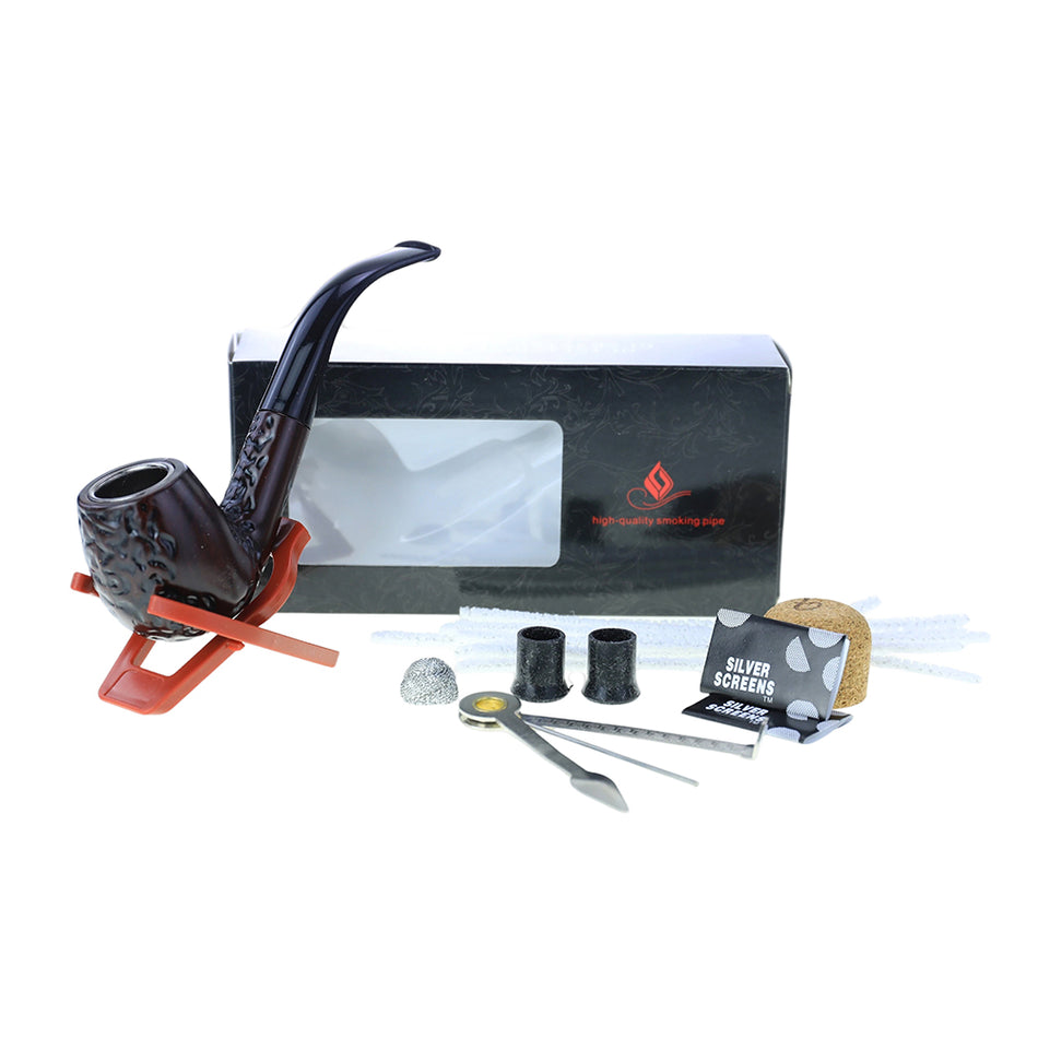 Smoking Detachable Wooden Pipe (PA-655)