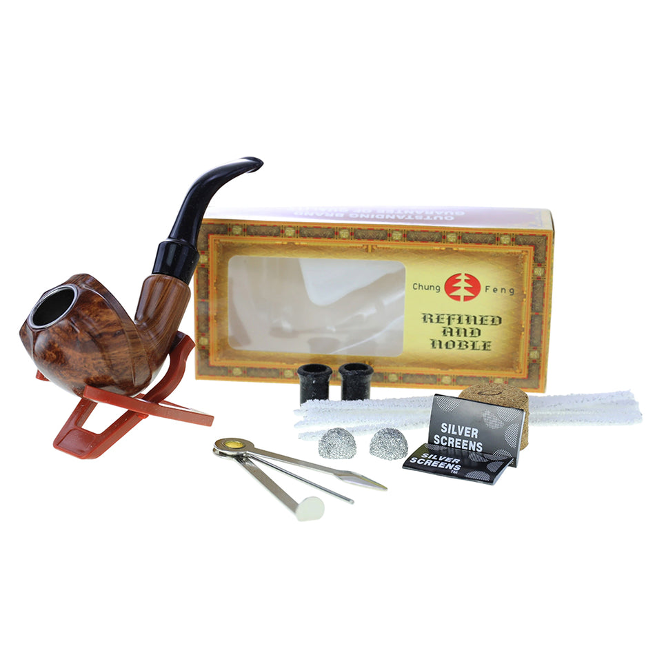 Smoking Detachable Wooden Pipe (PA-656)