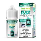 Pod Juice x RAZ Series Nicotine Salt E-Liquid 30mL (MSRP $19.99)