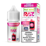 Pod Juice x RAZ Series Nicotine Salt E-Liquid 30mL (MSRP $19.99)