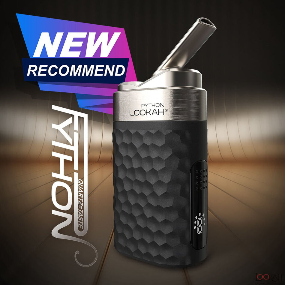 Lookah Python 650mAh Wax Vaporizer Kit With 710 Quartz Coil (MSRP 65.00)