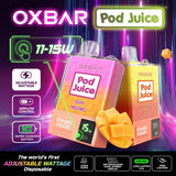 Pod Juice x OXBAR Magic Maze Pro 10K Puffs Disposable Vape - Display of 5 (MSRP $19.99 Each)