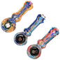 3.5" Apex Glass Screen Hand Pipes (HPD-303) - Display of 12 (MSRP $19.99 Each)