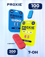 Proxie Bars 7-Hydroxy Tablets 100mg - 2 Pack / Display of 5
