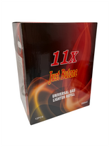 Just Butane 11x Universal Gas Lighter Refill 500mL - Display of 12 (MSRP $8.99 Each)