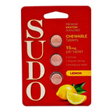 Sudo 7-Hydroxy Kratom 15mg Chewable Tablets - 3 Pack / Display of 12 (MSRP $29.99 Each)