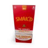Smak'D THC Gummies 120000MG - Single Count / Display of 60
