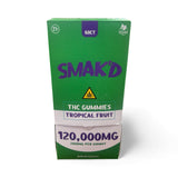 Smak'D THC Gummies 120000MG - Single Count / Display of 60
