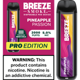 Breeze Pro Edition Disposable Vape - Display of 10 (MSRP $17.99 Each)