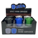 Plain Herb Grinders 12ct Display (MSRP $7.99ea)