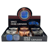 Plain Herb Grinders 6ct Display (MSRP $10.99ea)