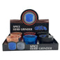 Plain Herb Grinders 6ct Display (MSRP $10.99ea)