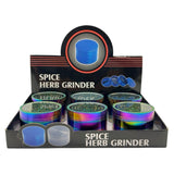 Plain Herb Grinders 6ct Display (MSRP $10.99ea)
