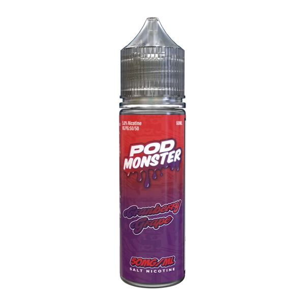 Pod Monster Nicotine Salt E-Liquid 60mL