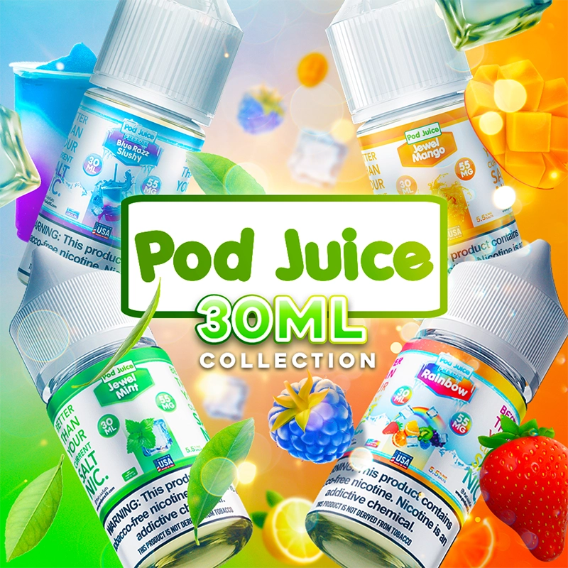 Pod Juice Nicotine Salt E-Liquid 30mL (MSRP $19.99)