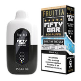 Fruitia x Fifty Bar 20K Puffs Disposable Vape - Display of 5 (MSRP $19.99 Each)