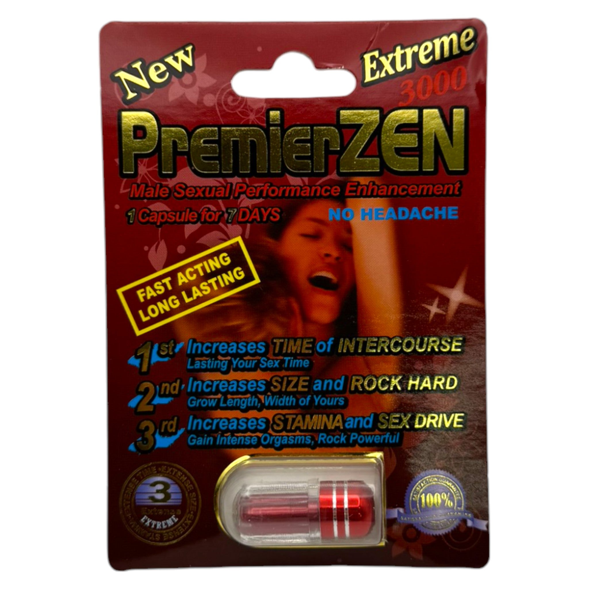 PremierZen Male Enhancement Single Pill (MSRP $14.99ea)