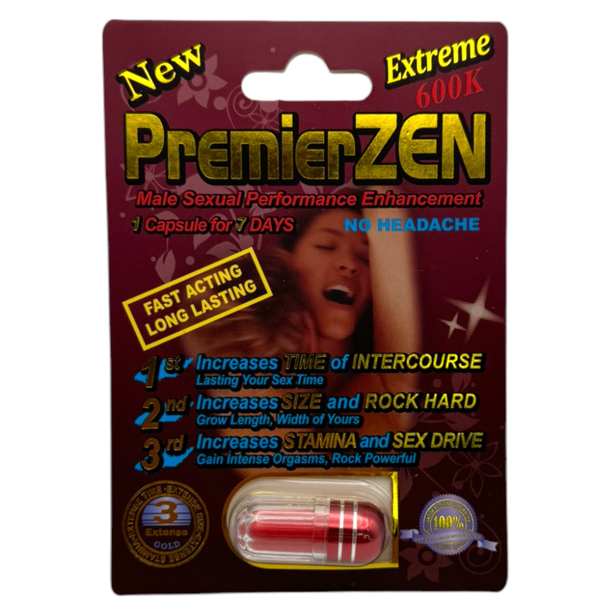 PremierZen Male Enhancement Single Pill (MSRP $14.99ea)