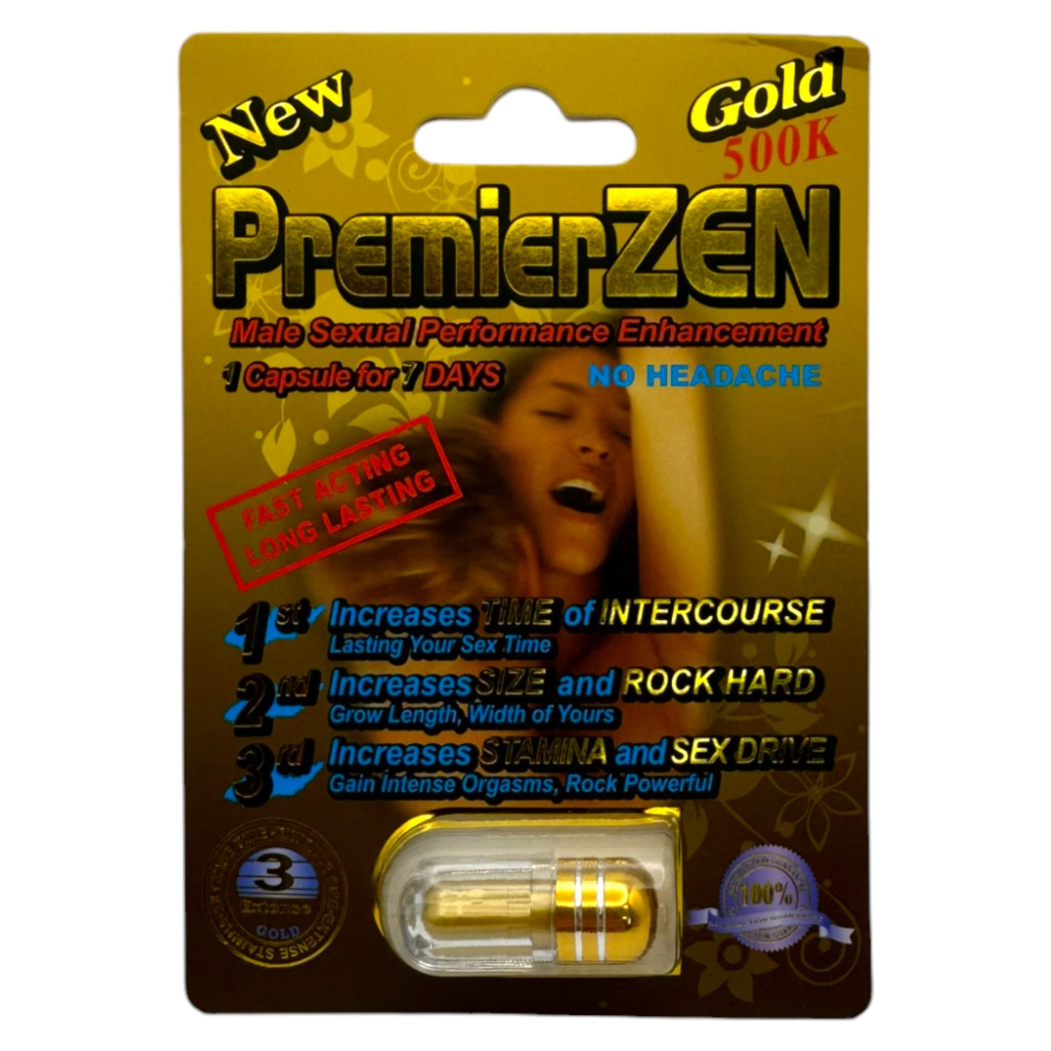 PremierZen Male Enhancement Single Pill (MSRP $14.99ea)