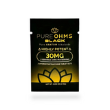 Pure Ohms Black 7-Hydroxy Kratom 1pk Tablets 30mg - Display of 30 (MSRP $14.99 Each)