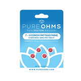 Pure Ohms 7-Hydroxy 18mg Tablets - 4 Pack/Display of 10 (MSRP $29.99 Each)