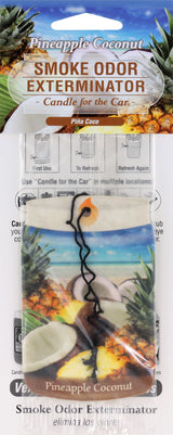Smoke Odor Exterminator Candle For The Car Freshner - 12ct (MSRP $1.99)