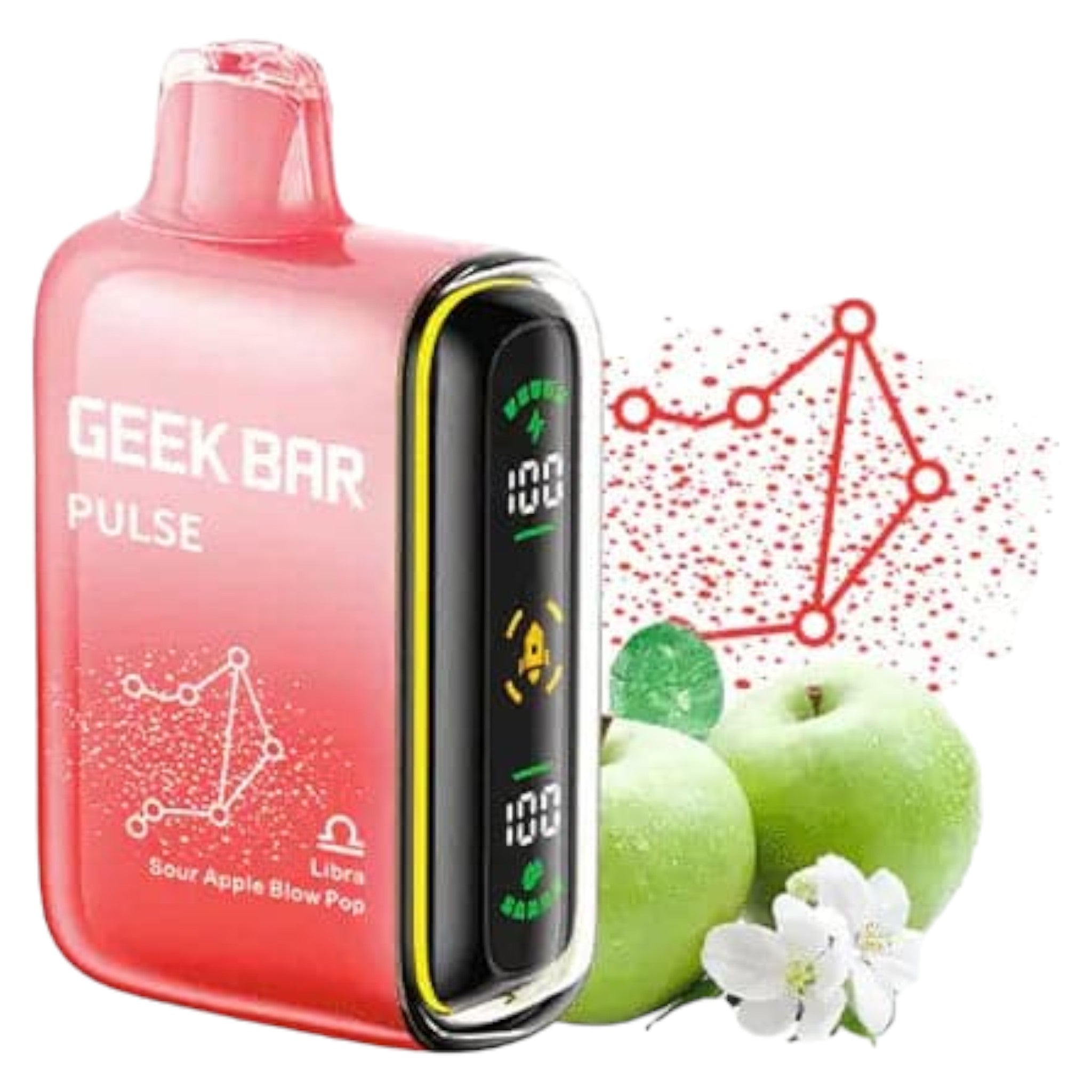 Geek Bar Pulse 15K Puffs Disposable Vape - Display of 5 (MSRP $29.99 Each)