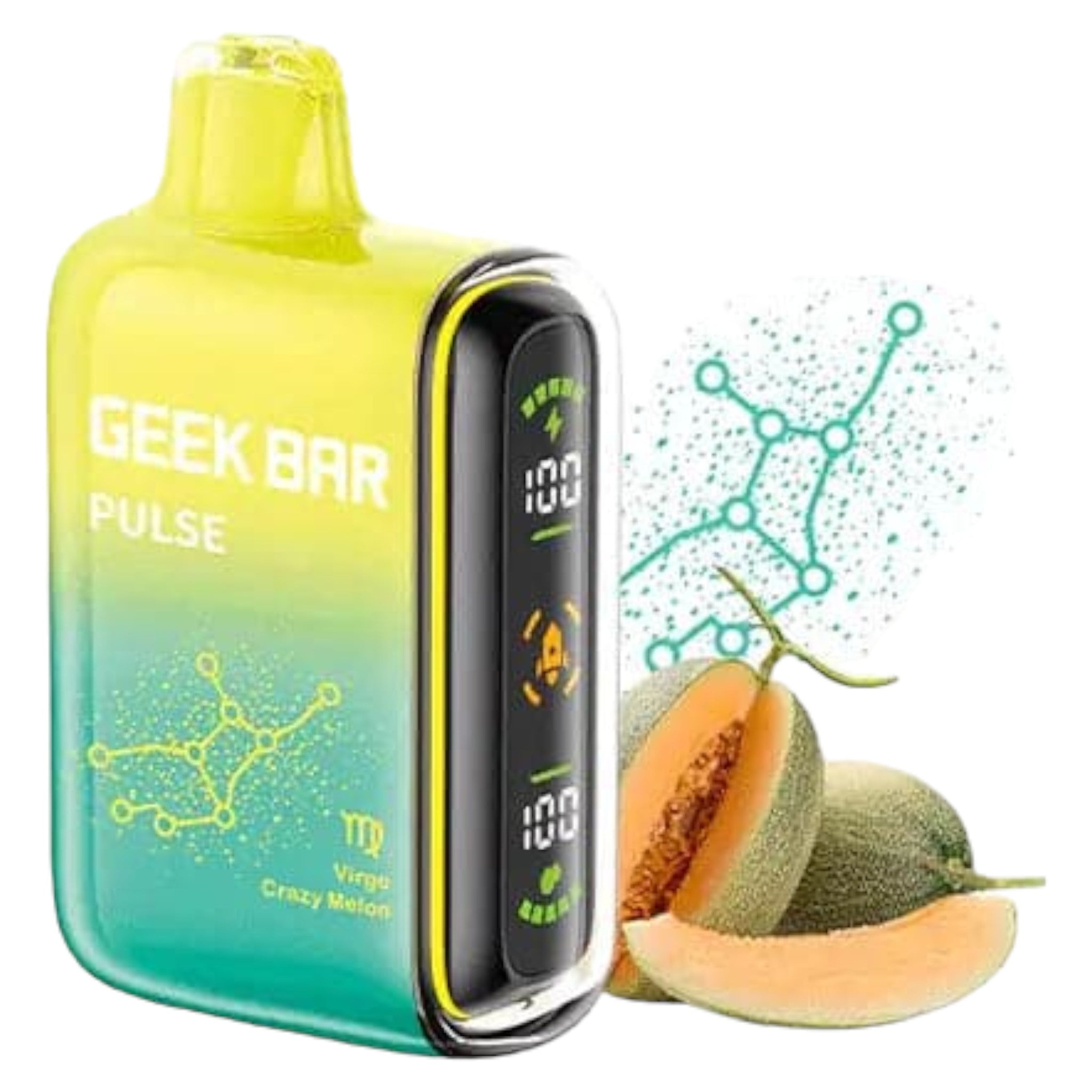 Geek Bar Pulse 15K Puffs Disposable Vape - Display of 5 (MSRP $29.99 Each)