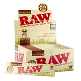 RAW Organic Hemp Papers King Size Slim - Display of 50