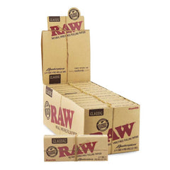 RAW Classic Masterpiece Papers + Tips 1 1/4 Size - Display of 24