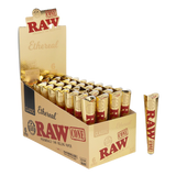 RAW Etheral Cones King Size - 3 Pack / Display of 32