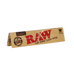 RAW Classic Papers King Size Slim - Display of 50