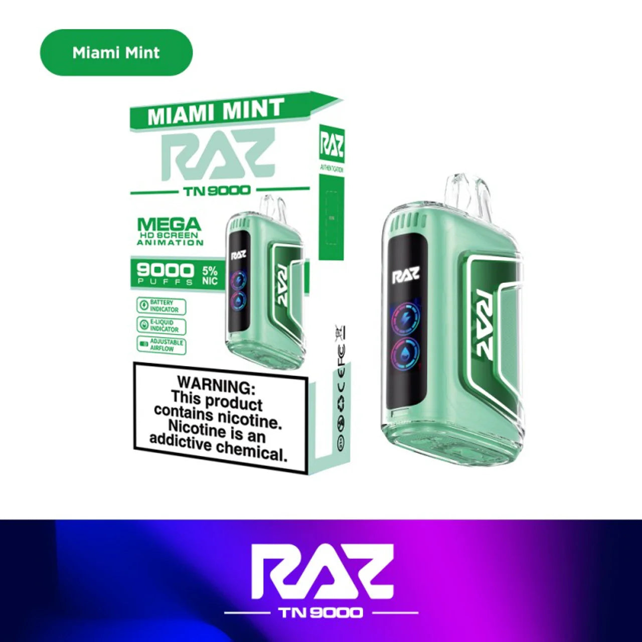 Raz TN9000 - Display of 5 (MSRP $19.99 Each)