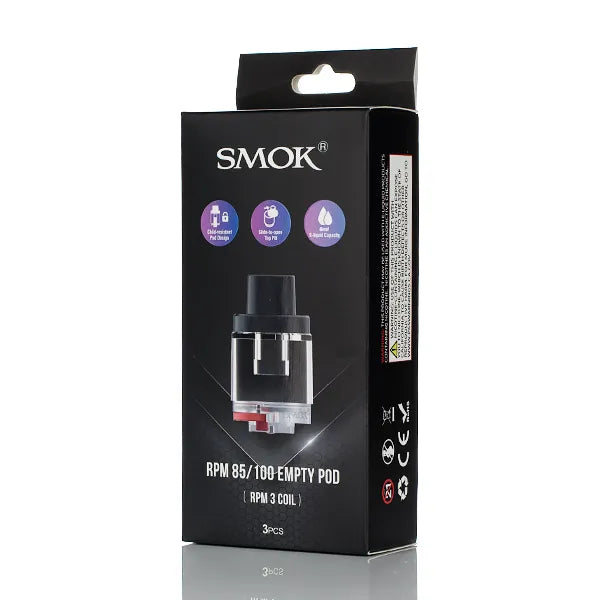 SMOK RPM 85/100 Replacement Empty Pod - Pack of 3