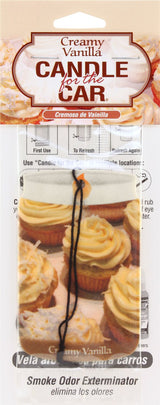 Smoke Odor Exterminator Candle For The Car Freshner - 12ct (MSRP $1.99)