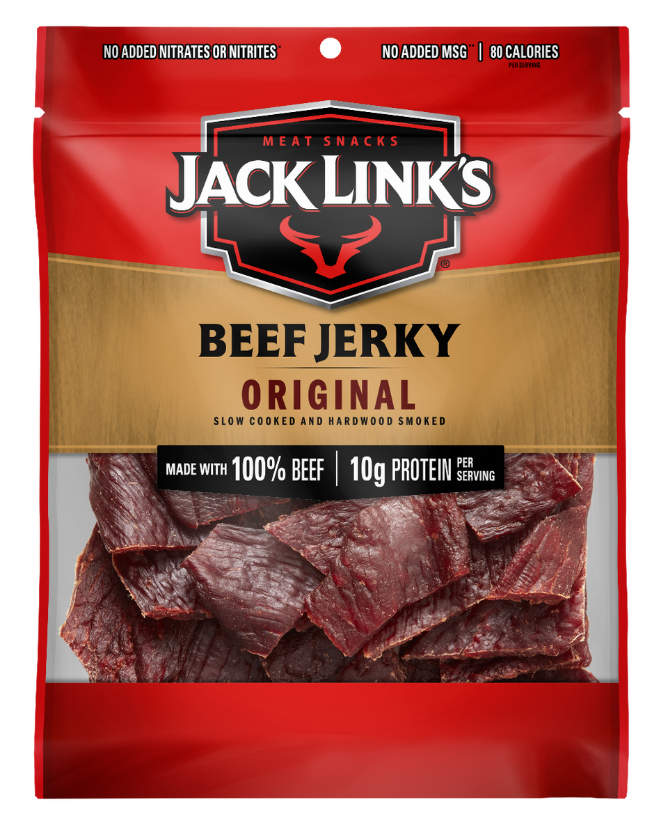 Jack Links Original Beef Jerky 924g - Display of 12 (MSRP $4.99)