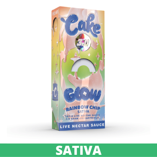 Cake Glow 3g THC-A Live Nectar Sauce Cartridge - Display of 5 (MSRP $29.99 Each)