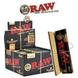 Raw Classic Black Connoisseur Rolling Paper King Size - Display of 24
