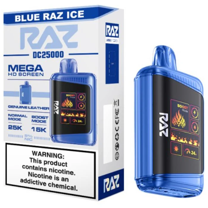 Raz LTX 25000 Disposable Vape - Display of 5 (MSRP $29.99 Each)