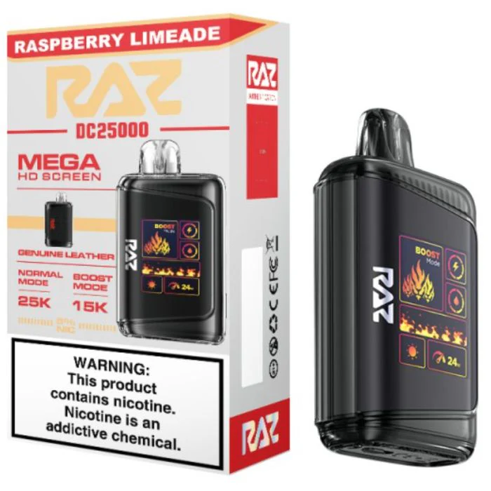 Raz LTX 25000 Disposable Vape - Display of 5 (MSRP $29.99 Each)