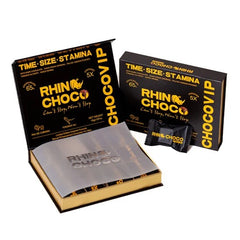 Rhino Choco VIP Power+ Male Enhancement 12 Sachets Display (MSRP $5.99ea)