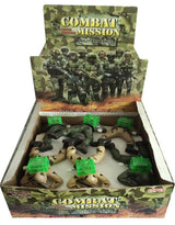 Kids Boom Fighting Solider Candy Toy - Display of 12 (MSRP $4.99 Each)