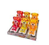 Kids Boom Skiing Bear Candy Toy - Display of 6 (MSRP $8.99 Each)